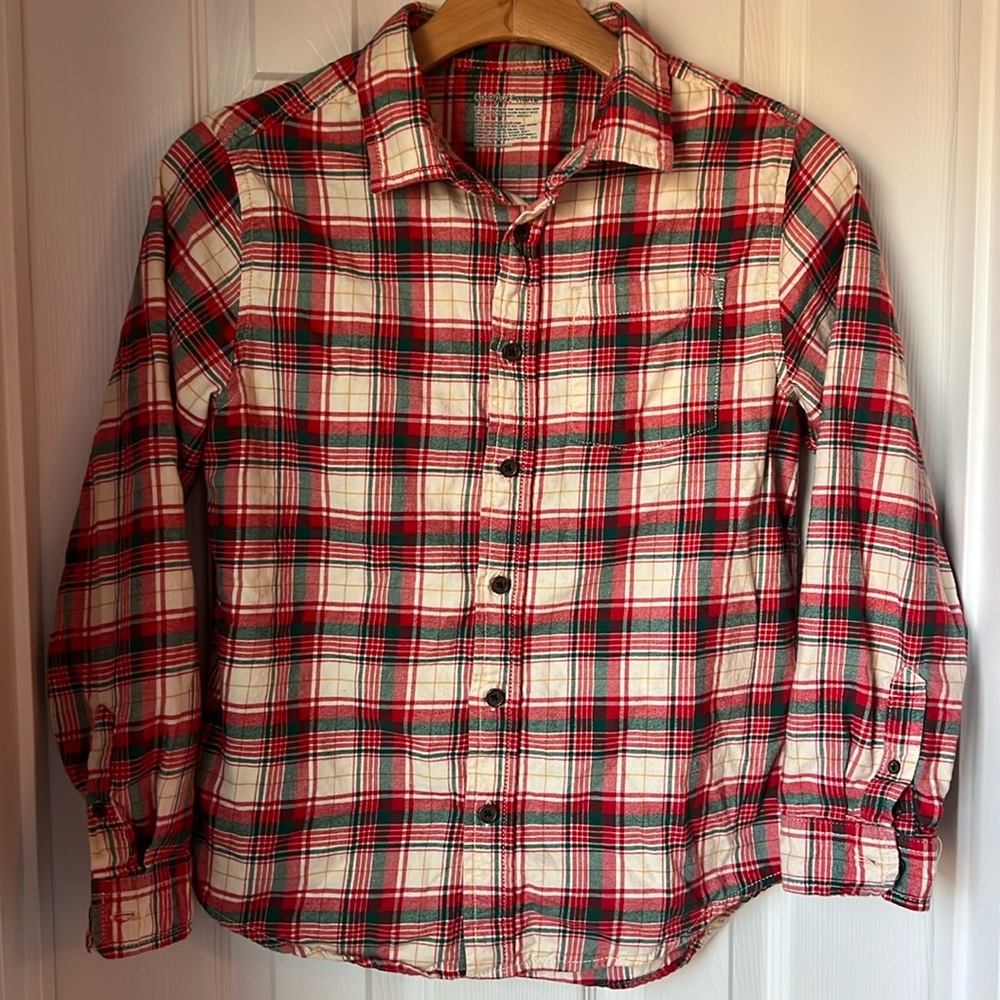 Boys flannel shirt